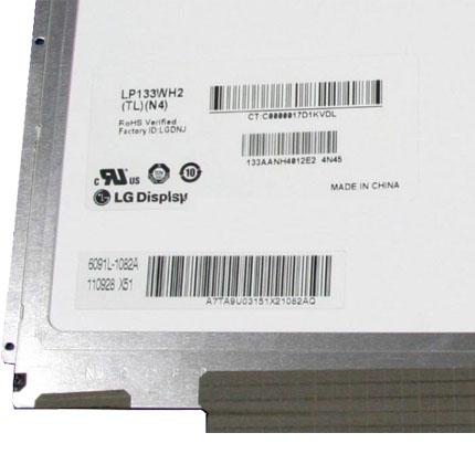 Στιλπνή επιτροπή 40 lap-top LCD 13,3 ίντσας συνδετήρας καρφιτσών για LP133WH2 TLN4/LP133WH2 TLL3