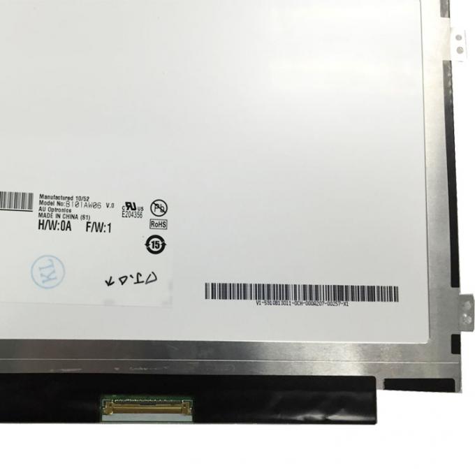 B101AW06 Β 0 10,1 επίδειξη καρφιτσών LCD οθόνης 1024x600 40 ίντσας LCD με 200CD/M