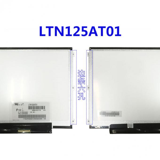 Βαθμολογήστε μια αντικατάσταση LCD επιτροπή/12,5 ΚΑΡΦΊΤΣΑ οθόνης ίντσας LTN125AT01 LVDS 40