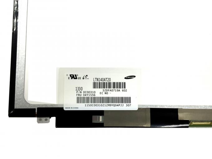 LTN140AT20 οθόνη 14 ίντσας/καρφίτσα αντικατάστασης LVDS 40 επιτροπής LCD με 200CD/M