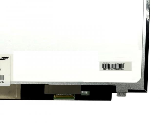 φωτεινότητα 14 200cd/m οδηγημένη LTN140AT20 επιτροπή οθόνης ίντσας LCD για την αντικατάσταση lap-top LCD