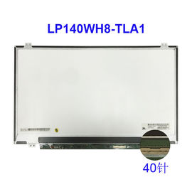 LVDS 40 καρφίτσα 14 επίδειξη Lp140wh8 Tla1 1366x768 ίντσας HD LCD για το lap-top LG